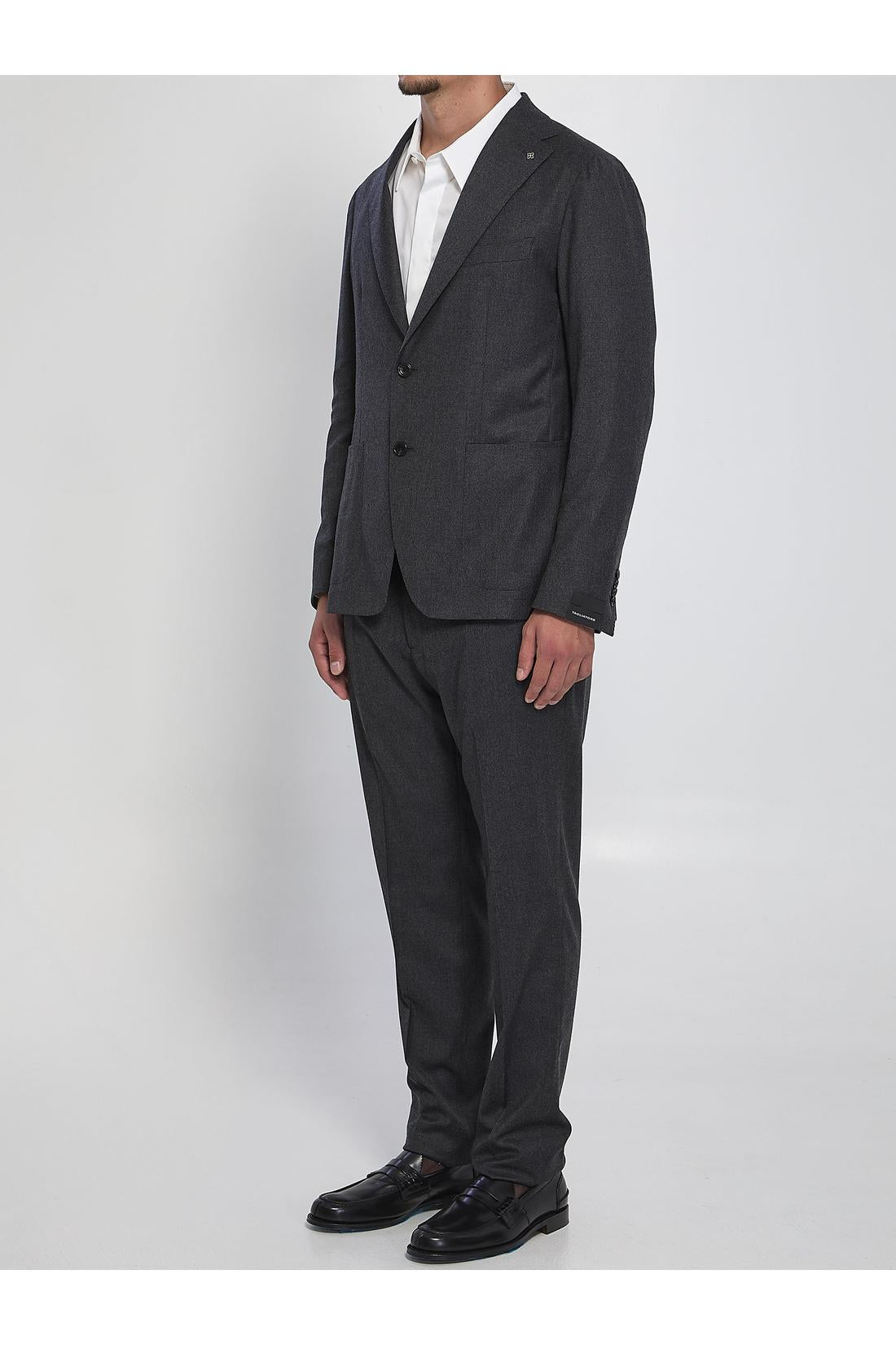 Tagliatore-OUTLET-SALE-Single-breasted suit in wool and silk-ARCHIVIST