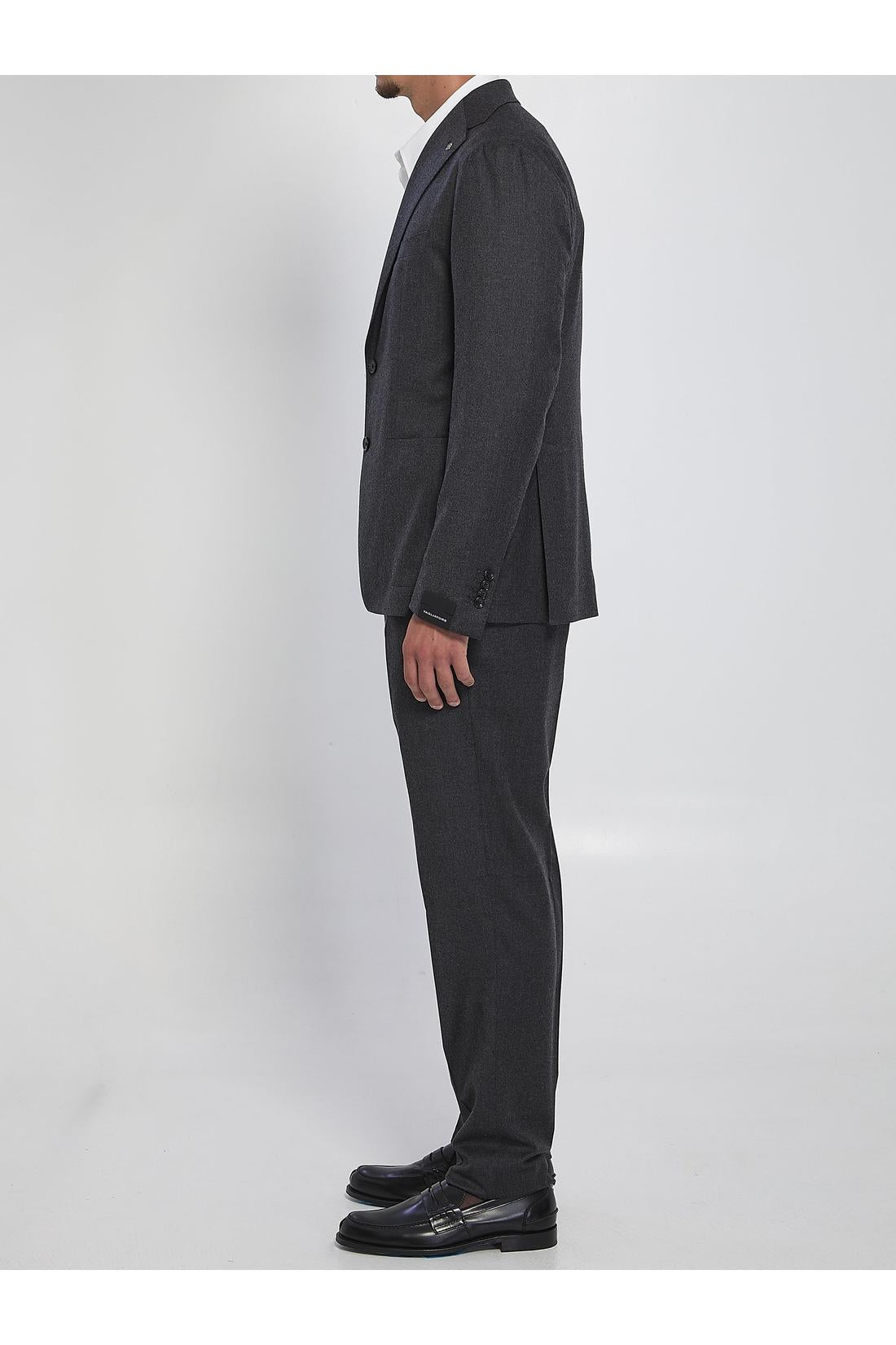 Tagliatore-OUTLET-SALE-Single-breasted suit in wool and silk-ARCHIVIST
