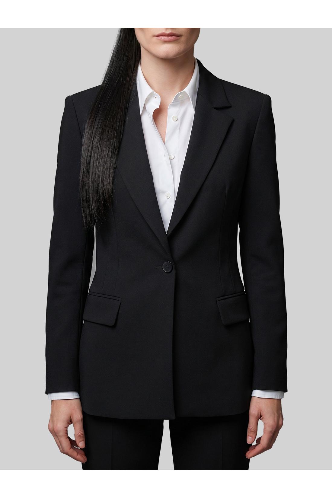 Sutton new york-OUTLET-SALE-Single-breasted technical fabric jacket-ARCHIVIST