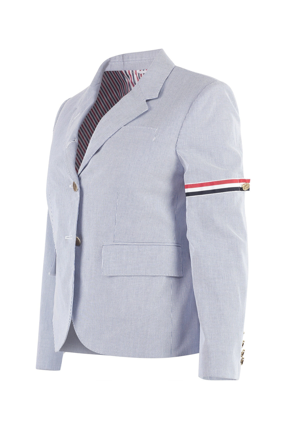 Thom Browne-OUTLET-SALE-Single-breasted two-button blazer-ARCHIVIST