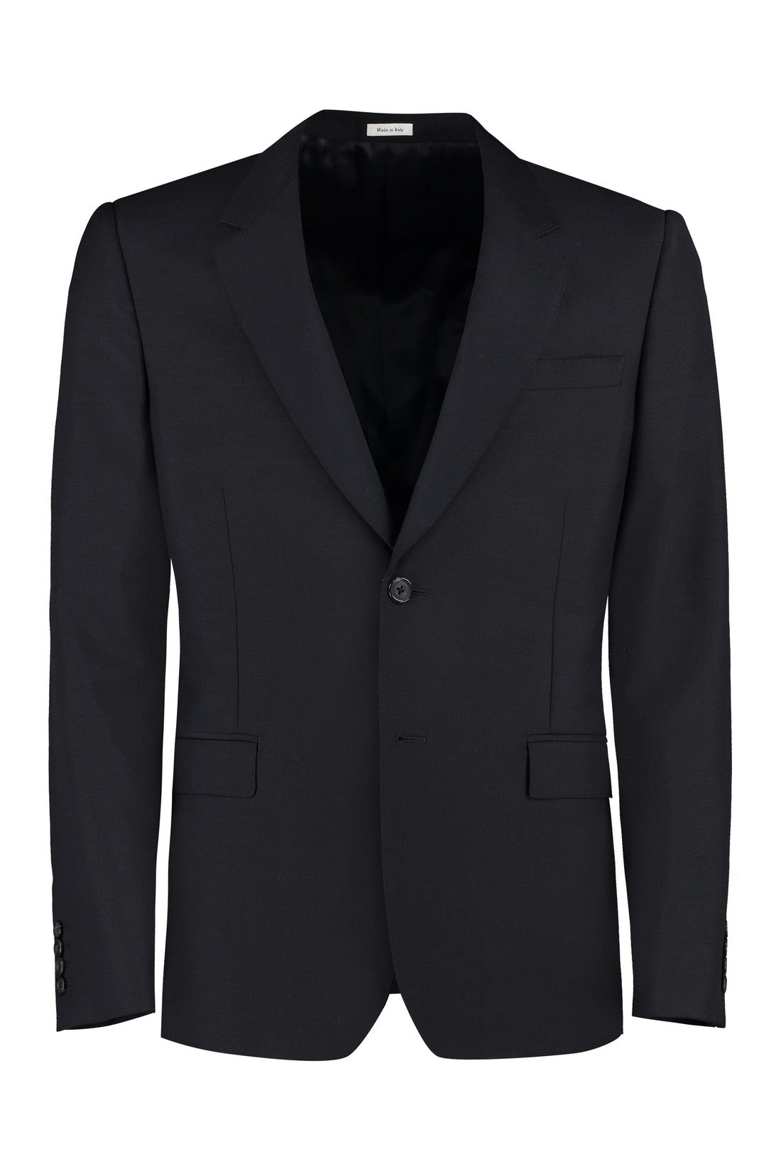 Alexander McQueen-OUTLET-SALE-Single-breasted two-button jacket-ARCHIVIST