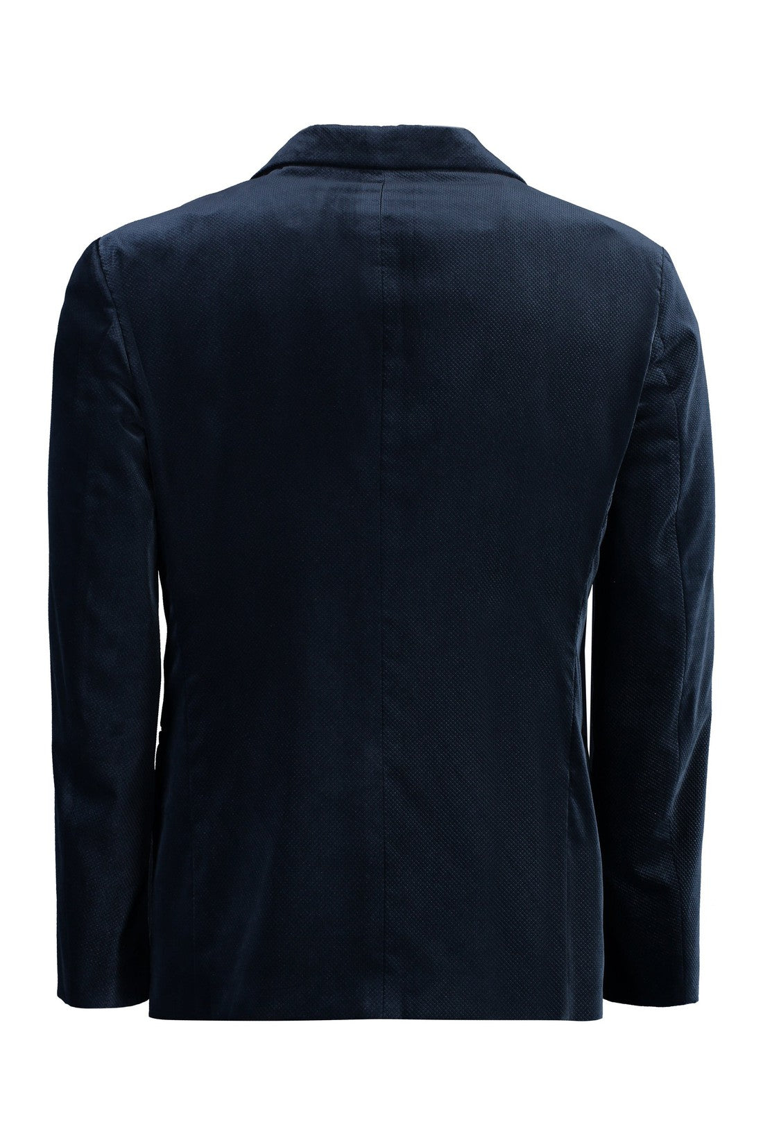 Giorgio Armani-OUTLET-SALE-Single-breasted velvet jacket-ARCHIVIST