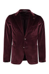 Tagliatore-OUTLET-SALE-Single-breasted velvet jacket-ARCHIVIST