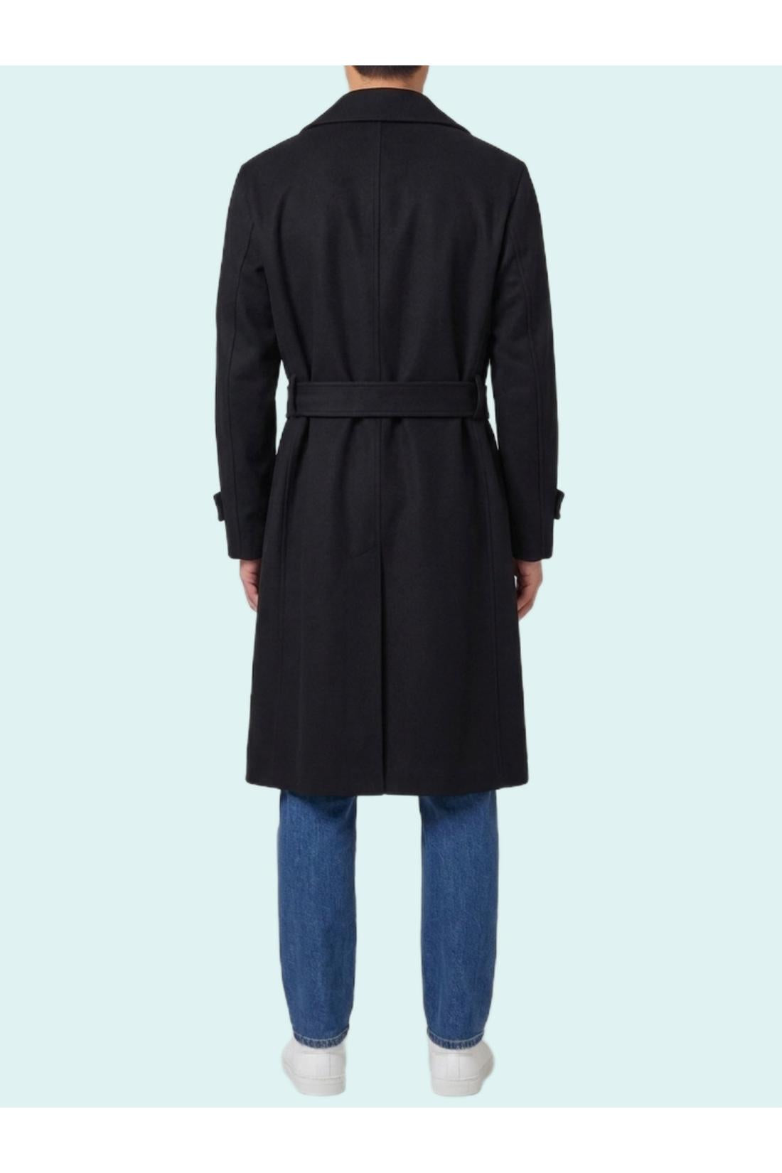 Lardini-OUTLET-SALE-Single-breasted virgin wool and cashmere coat-ARCHIVIST