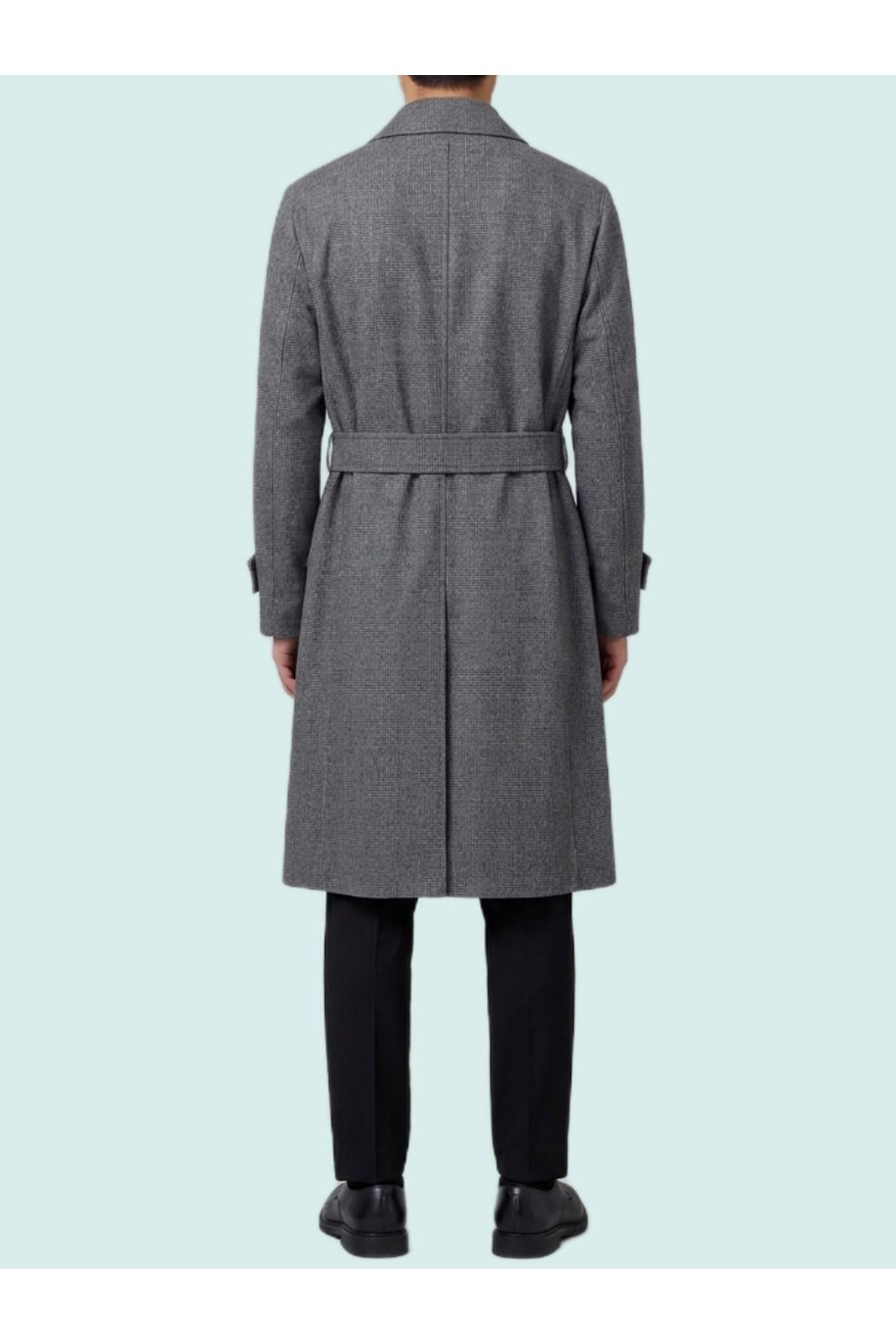 Lardini-OUTLET-SALE-Single-breasted virgin wool coat-ARCHIVIST