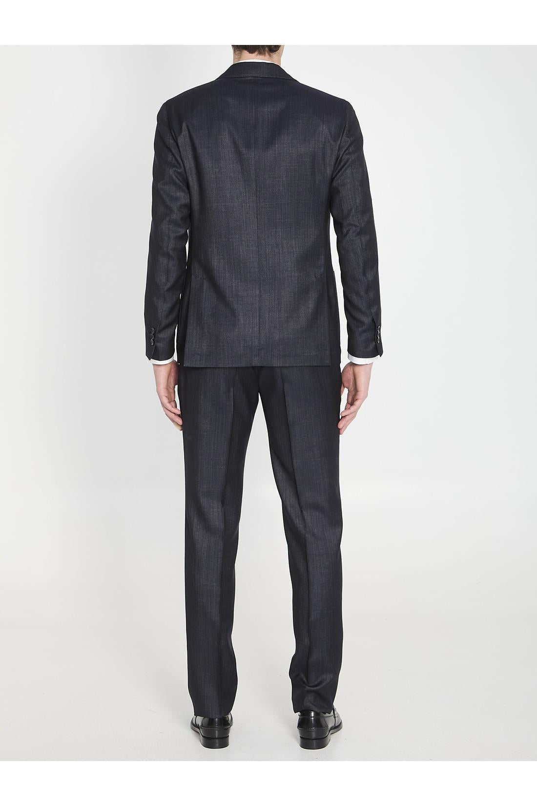 Single-breasted wool blend suit-Jacken & Mäntel-Lardini-OUTLET-ARCHIVIST-ARCHIVE-SALE