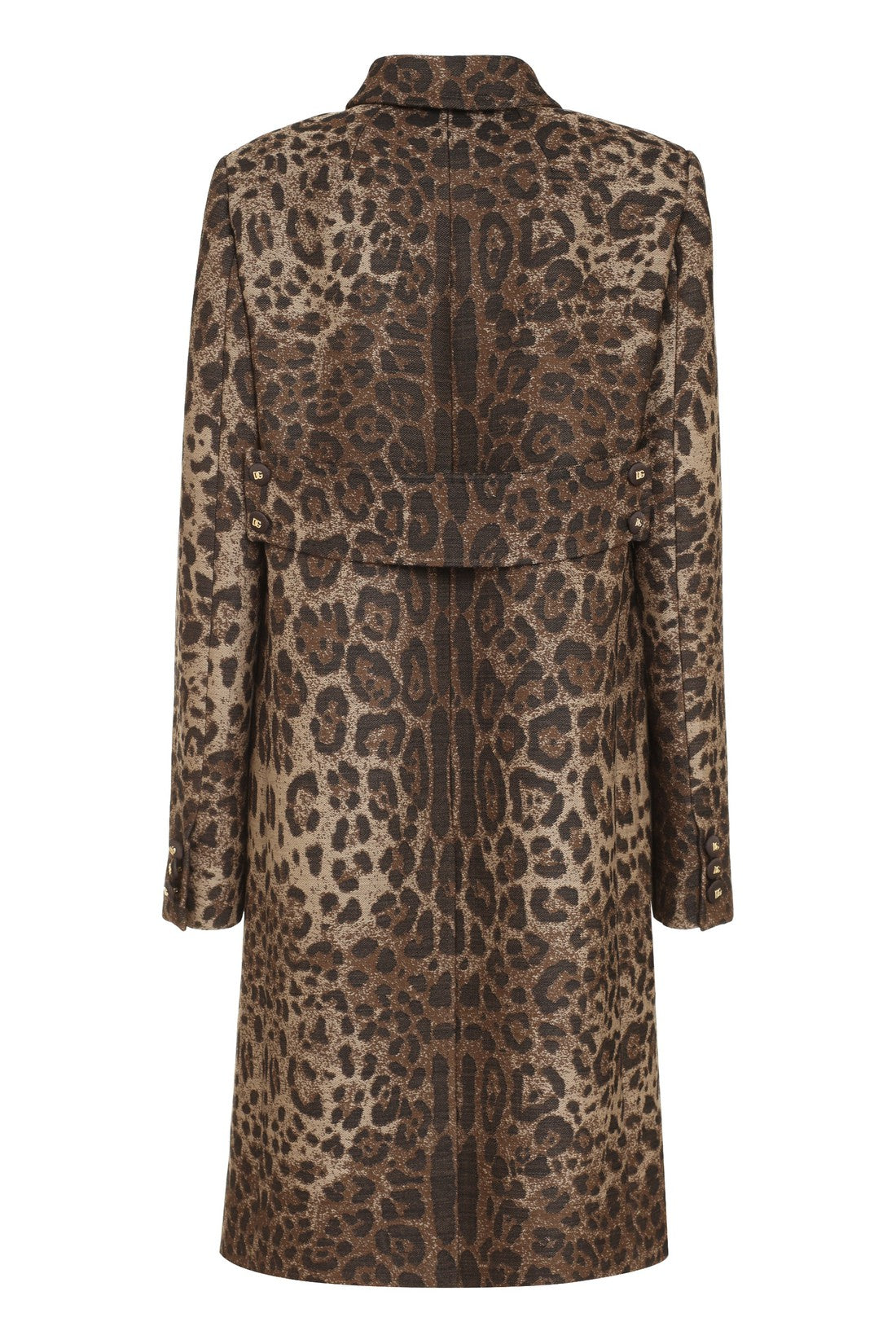 Dolce & Gabbana-OUTLET-SALE-Single-breasted wool coat-ARCHIVIST