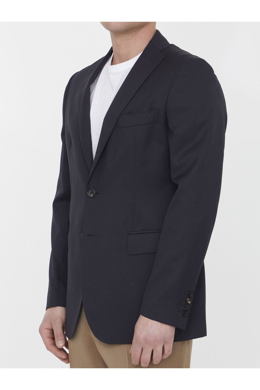 TONELLO-OUTLET-SALE-Single-breasted wool jacket-ARCHIVIST