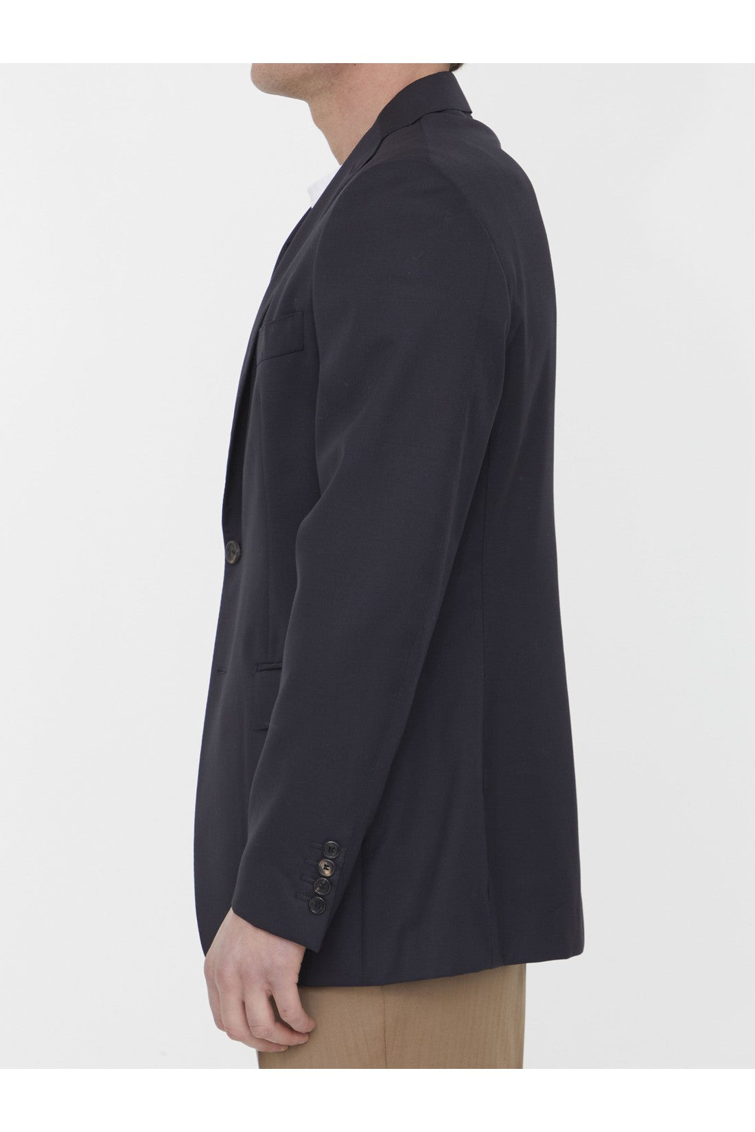 TONELLO-OUTLET-SALE-Single-breasted wool jacket-ARCHIVIST