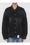 BALENCIAGA-OUTLET-SALE-Size Sticker Denim Jacket-ARCHIVIST