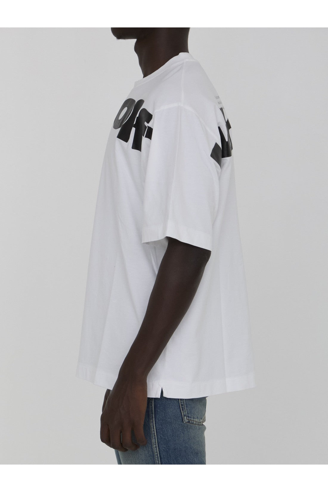 OFF WHITE-OUTLET-SALE-Skate t-shirt with Shared Logo-ARCHIVIST