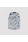 BALENCIAGA-OUTLET-SALE-Skirt Blau-ARCHIVIST