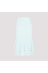 BOTTEGA VENETA-OUTLET-SALE-Skirt Blau-ARCHIVIST