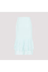 BOTTEGA VENETA-OUTLET-SALE-Skirt Blau-ARCHIVIST