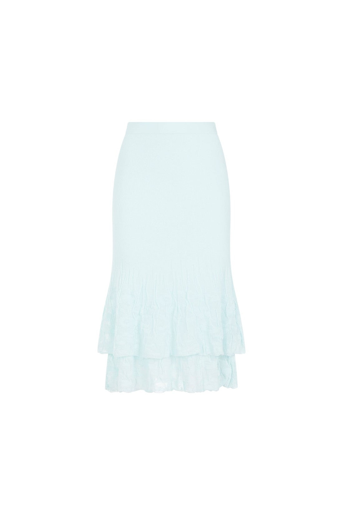 BOTTEGA VENETA-OUTLET-SALE-Skirt Blau-ARCHIVIST