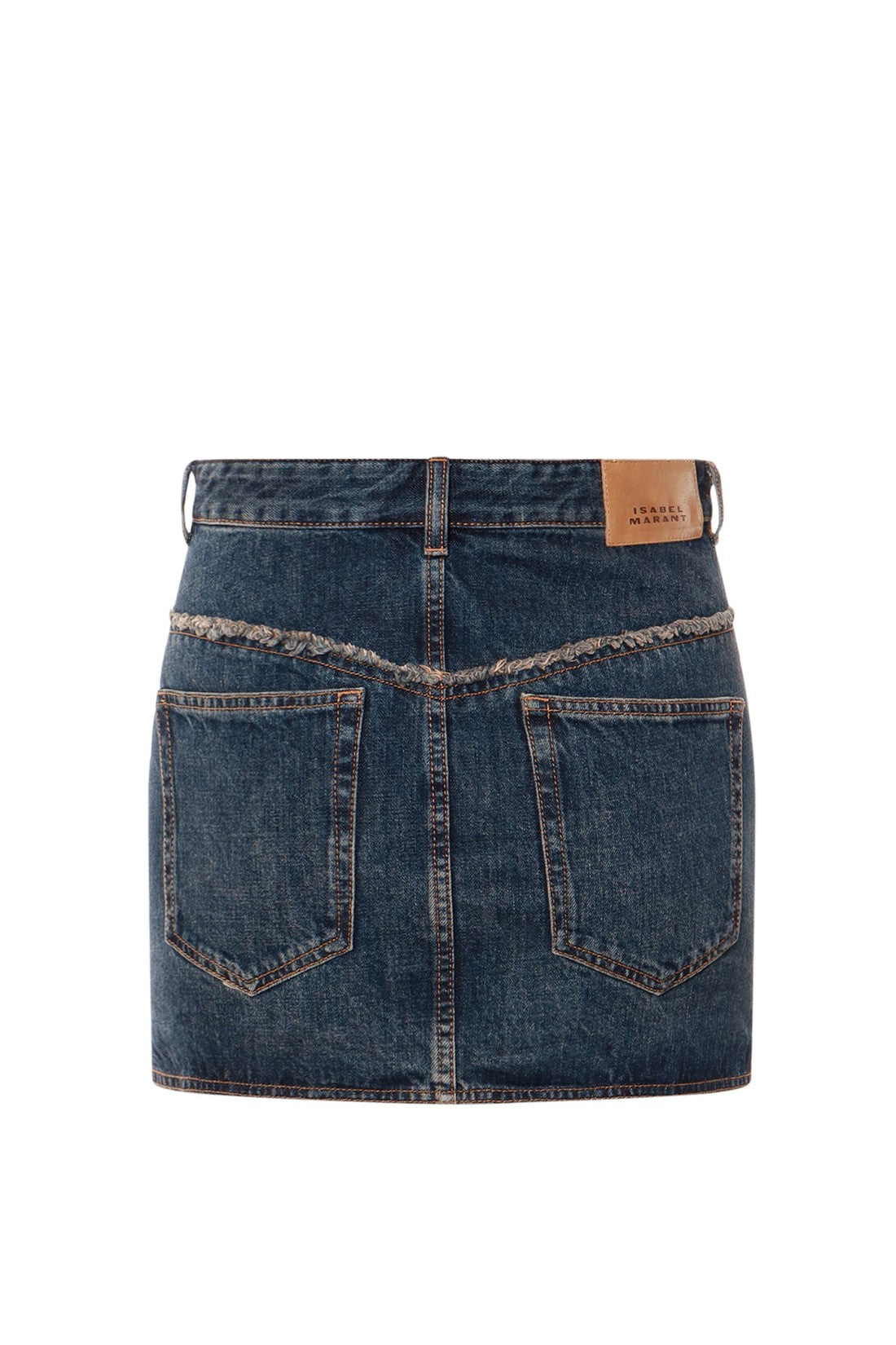 ISABEL MARANT-OUTLET-SALE-Skirt Blau-ARCHIVIST