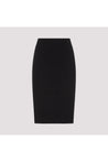 SAINT LAURENT-OUTLET-SALE-Skirt Schwarz-ARCHIVIST