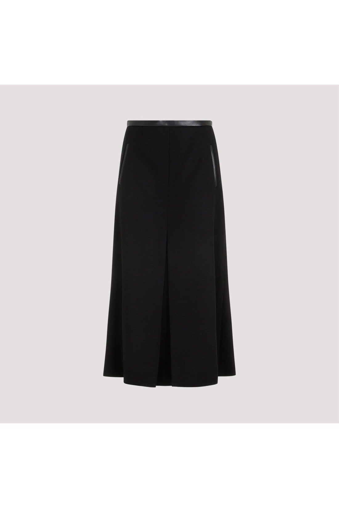 SAINT LAURENT-OUTLET-SALE-Skirt Schwarz-ARCHIVIST