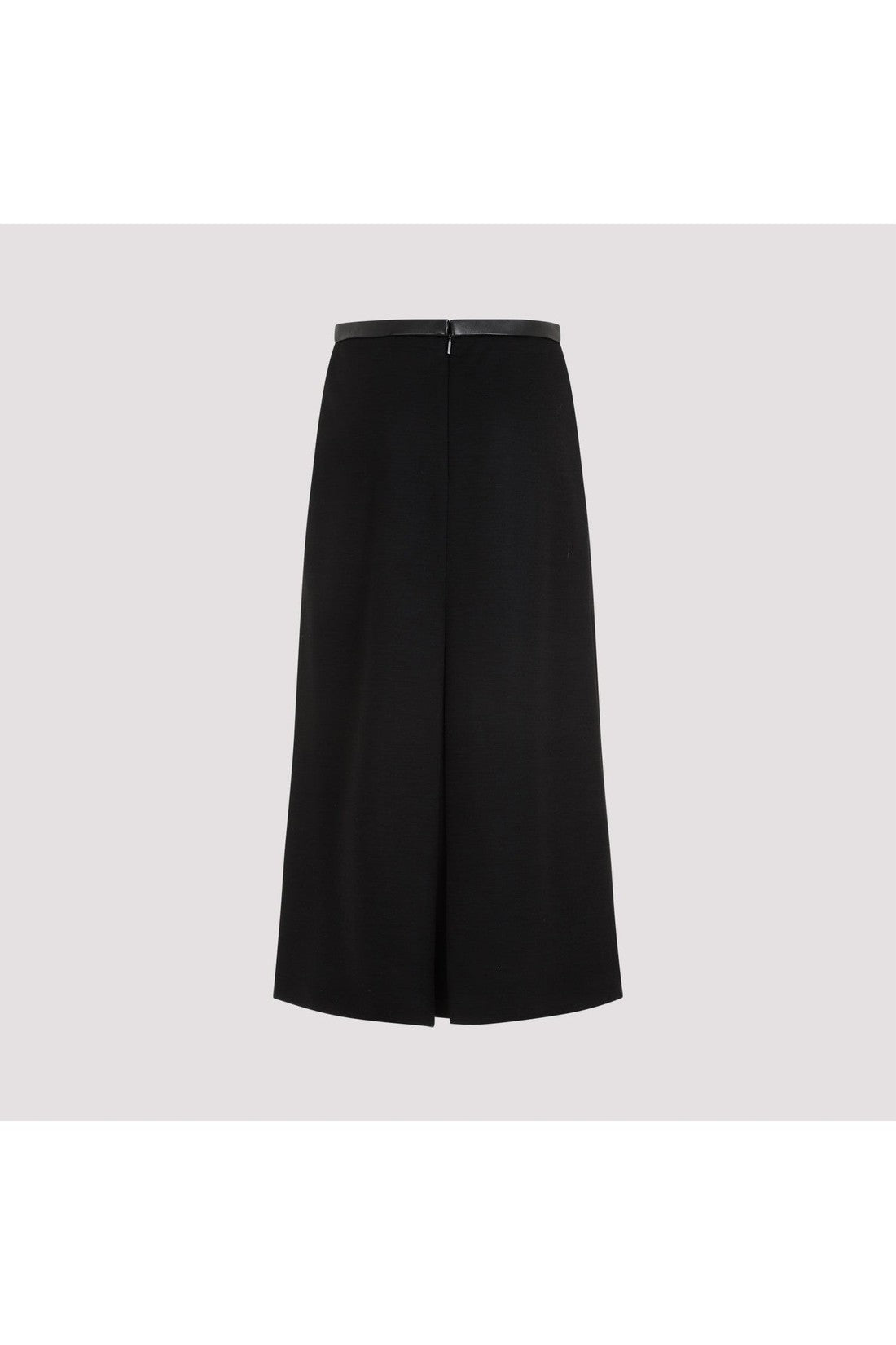 SAINT LAURENT-OUTLET-SALE-Skirt Schwarz-ARCHIVIST