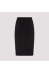 SAINT LAURENT-OUTLET-SALE-Skirt Schwarz-ARCHIVIST