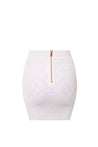 BALMAIN-OUTLET-SALE-Skirt Weiss-ARCHIVIST