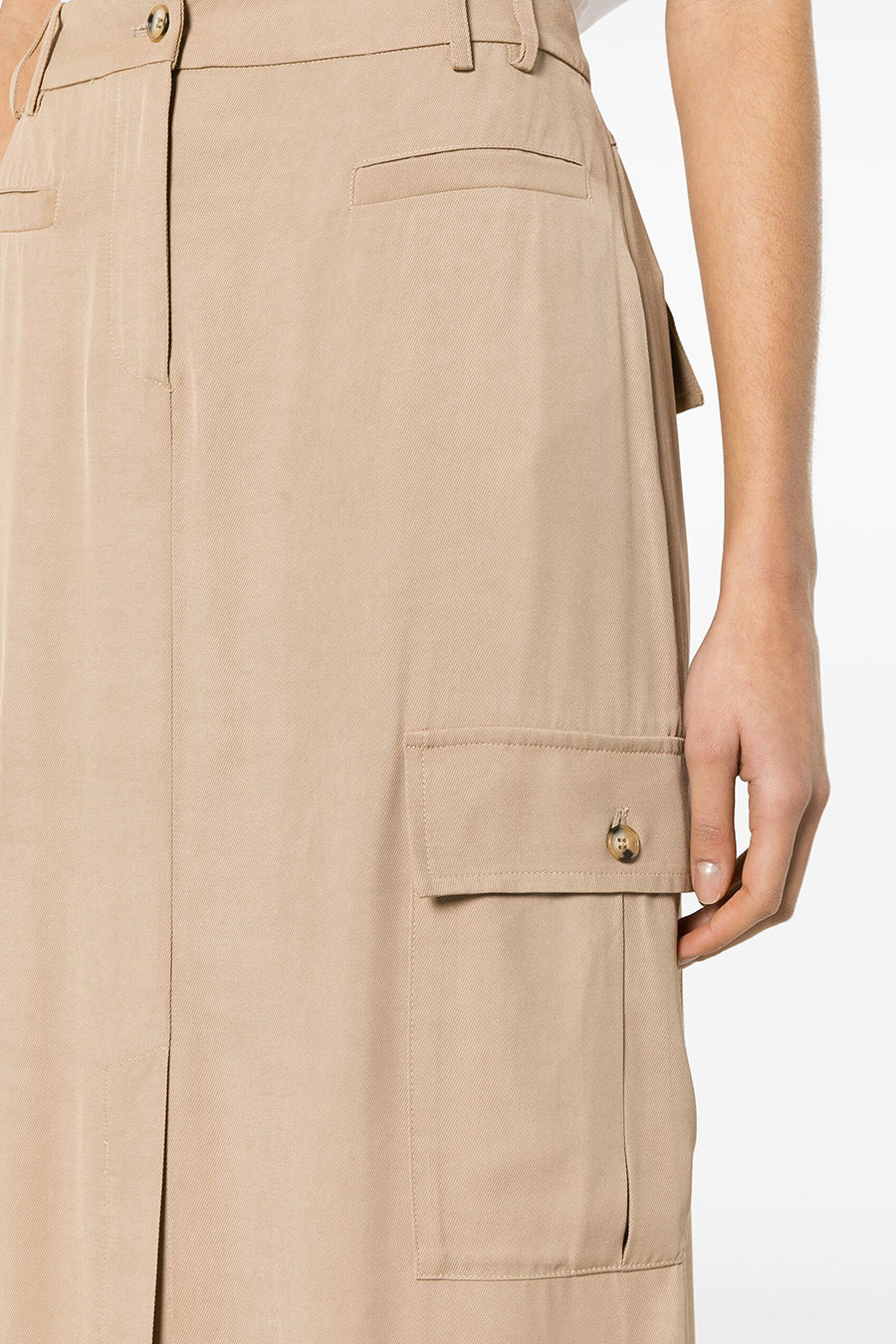 ERMANNO-OUTLET-SALE-Skirts BEIGE-ARCHIVIST