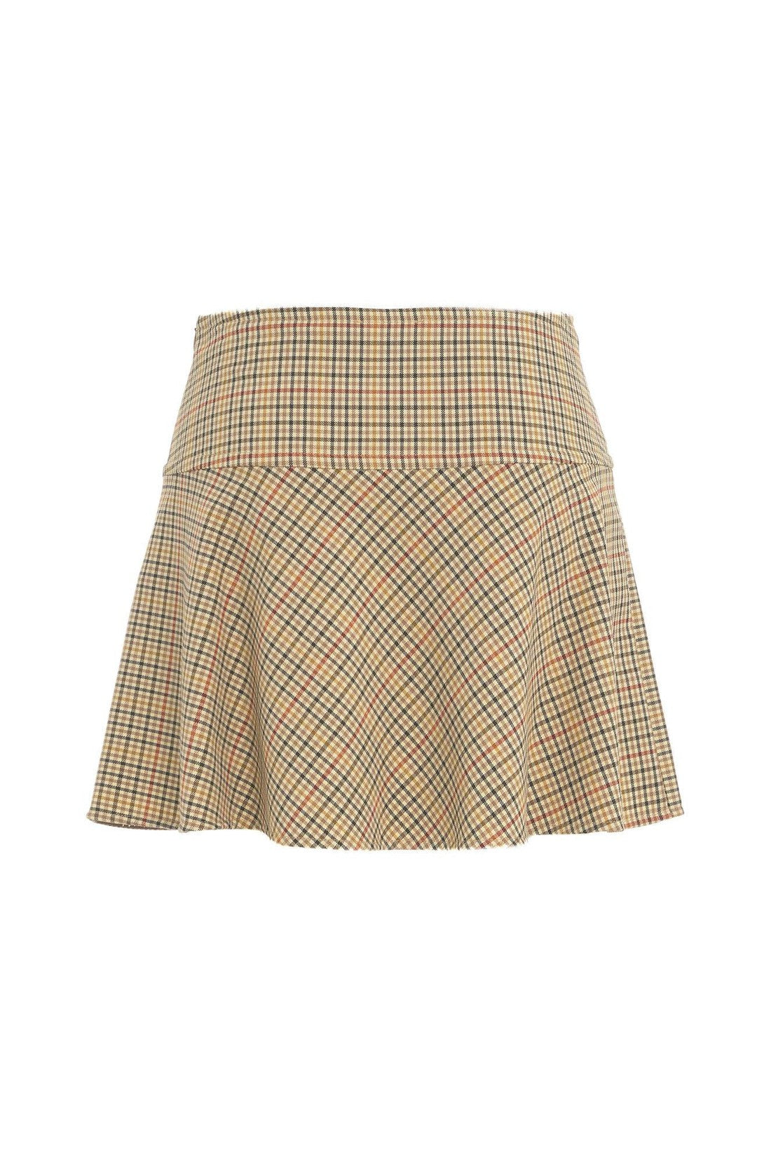 SEMICOUTURE-OUTLET-SALE-Skirts BEIGE-ARCHIVIST