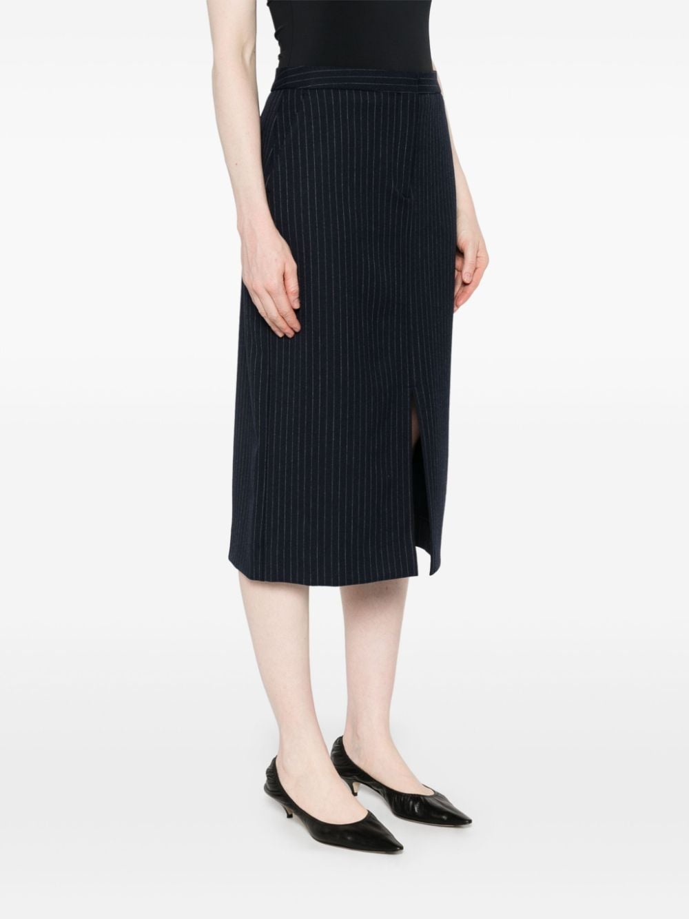 Calvin Klein-OUTLET-SALE-Skirts BLAU-ARCHIVIST