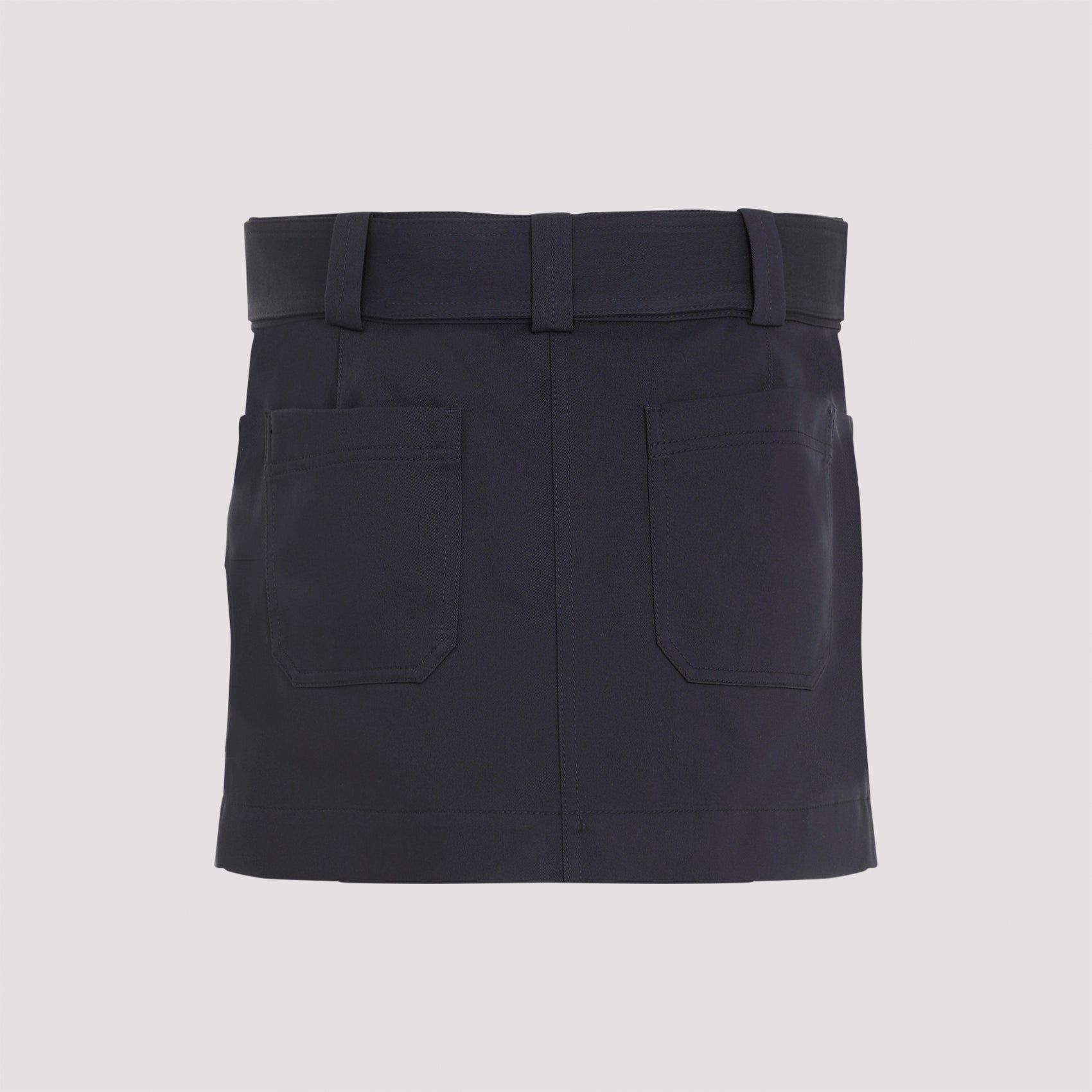 Chloé-OUTLET-SALE-Skirts BLAU-ARCHIVIST