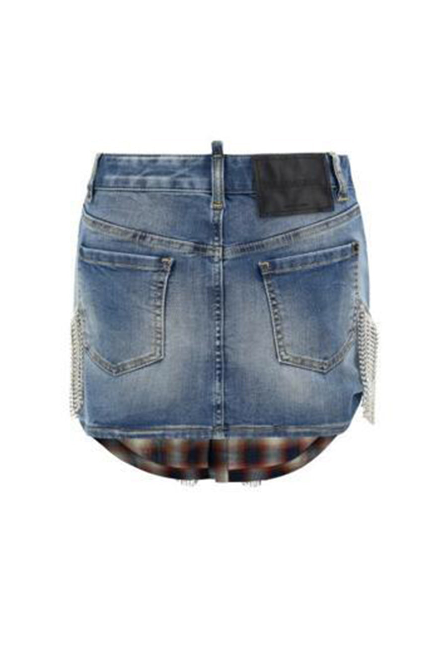 DSQUARED2-OUTLET-SALE-Skirts BLAU-ARCHIVIST