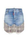 DSQUARED2-OUTLET-SALE-Skirts BLAU-ARCHIVIST