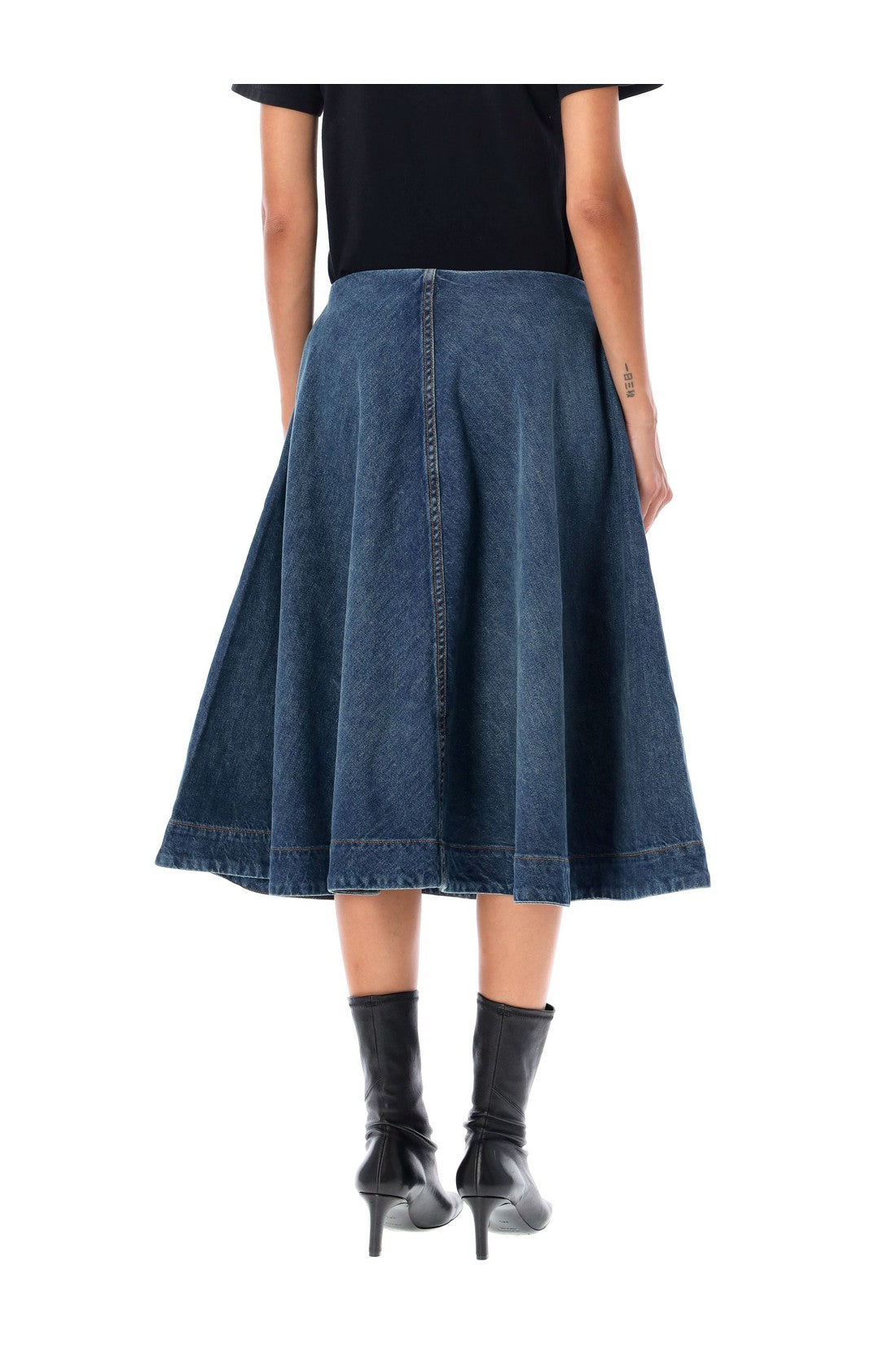 KHAITE-OUTLET-SALE-Skirts BLAU-ARCHIVIST