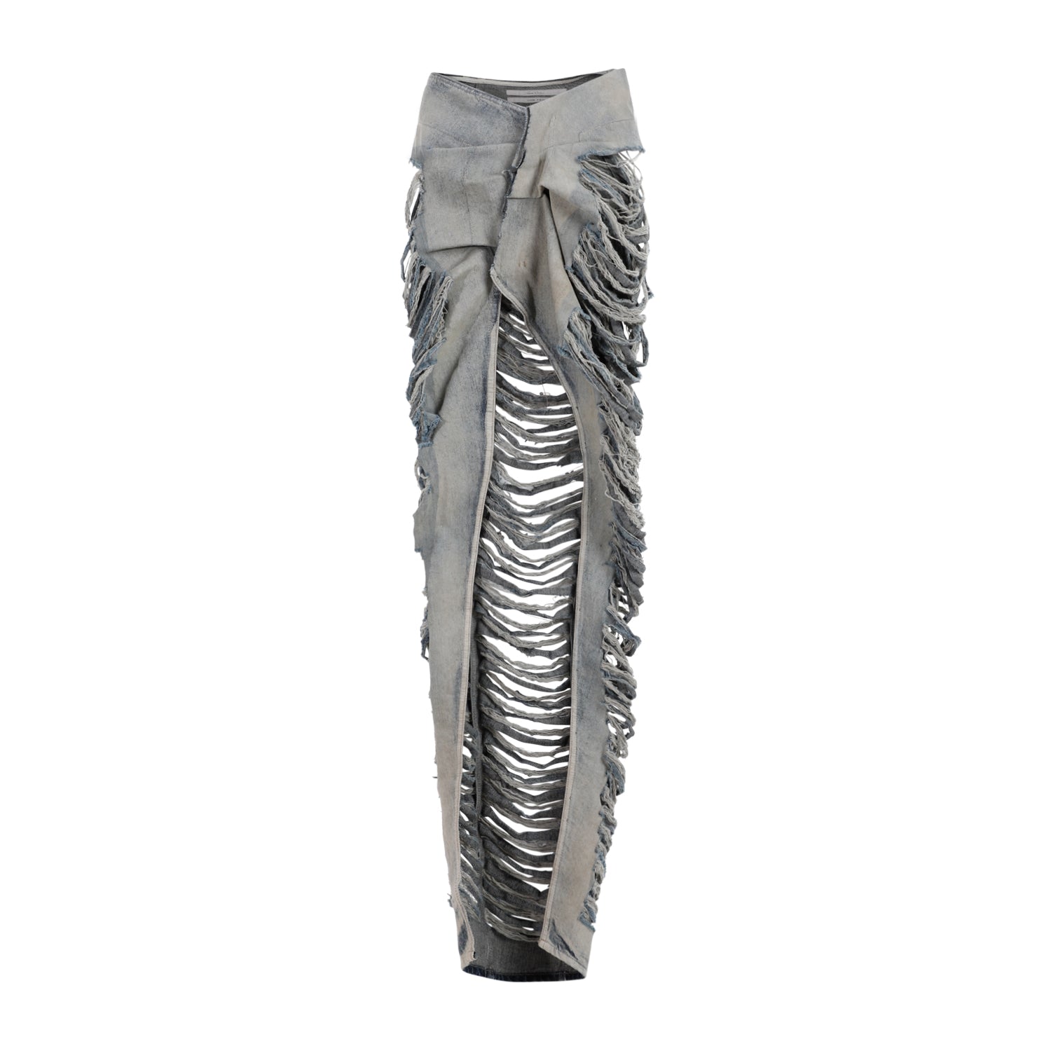 RICK OWENS-OUTLET-SALE-Skirts BLAU-ARCHIVIST