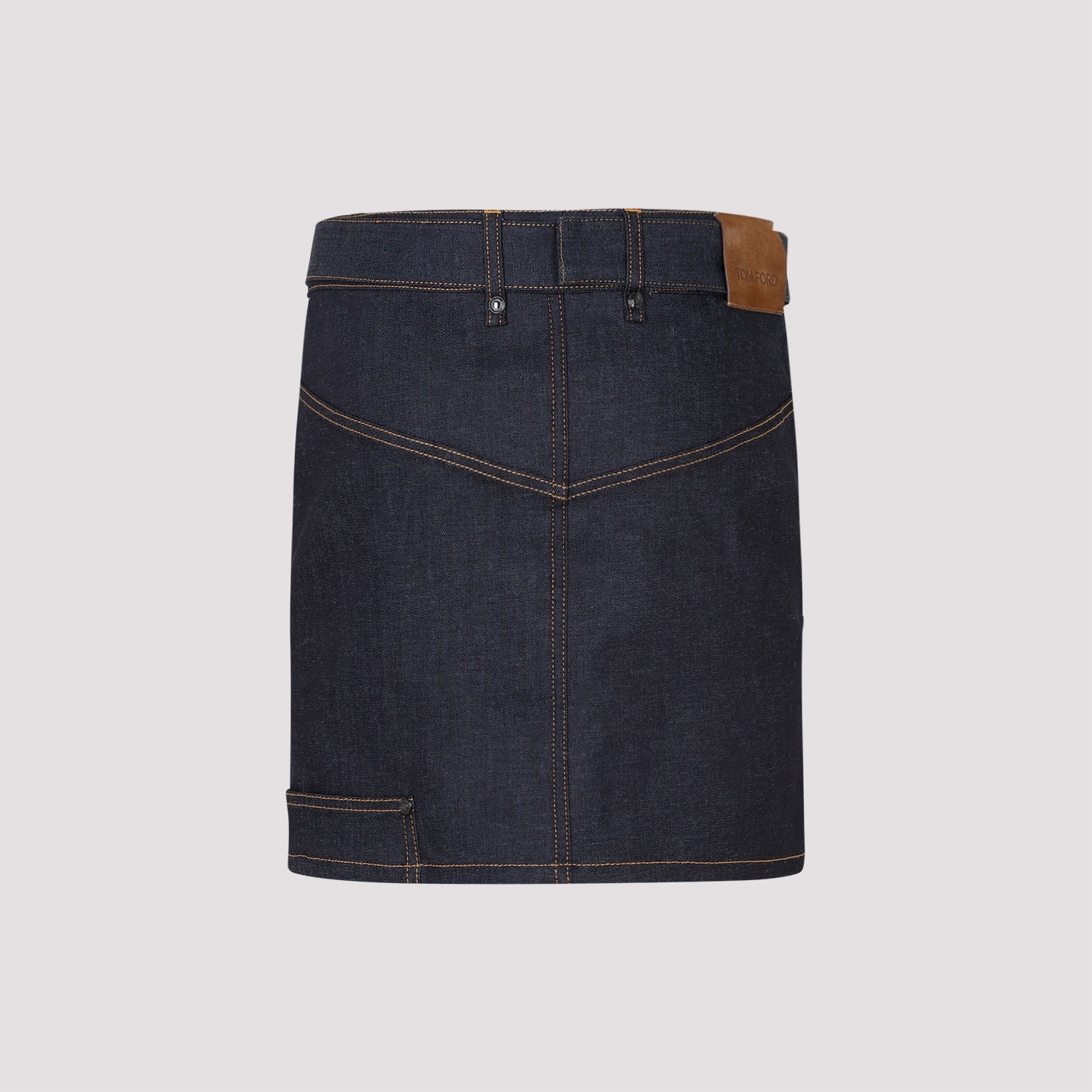 TOM FORD-OUTLET-SALE-Skirts BLAU-ARCHIVIST