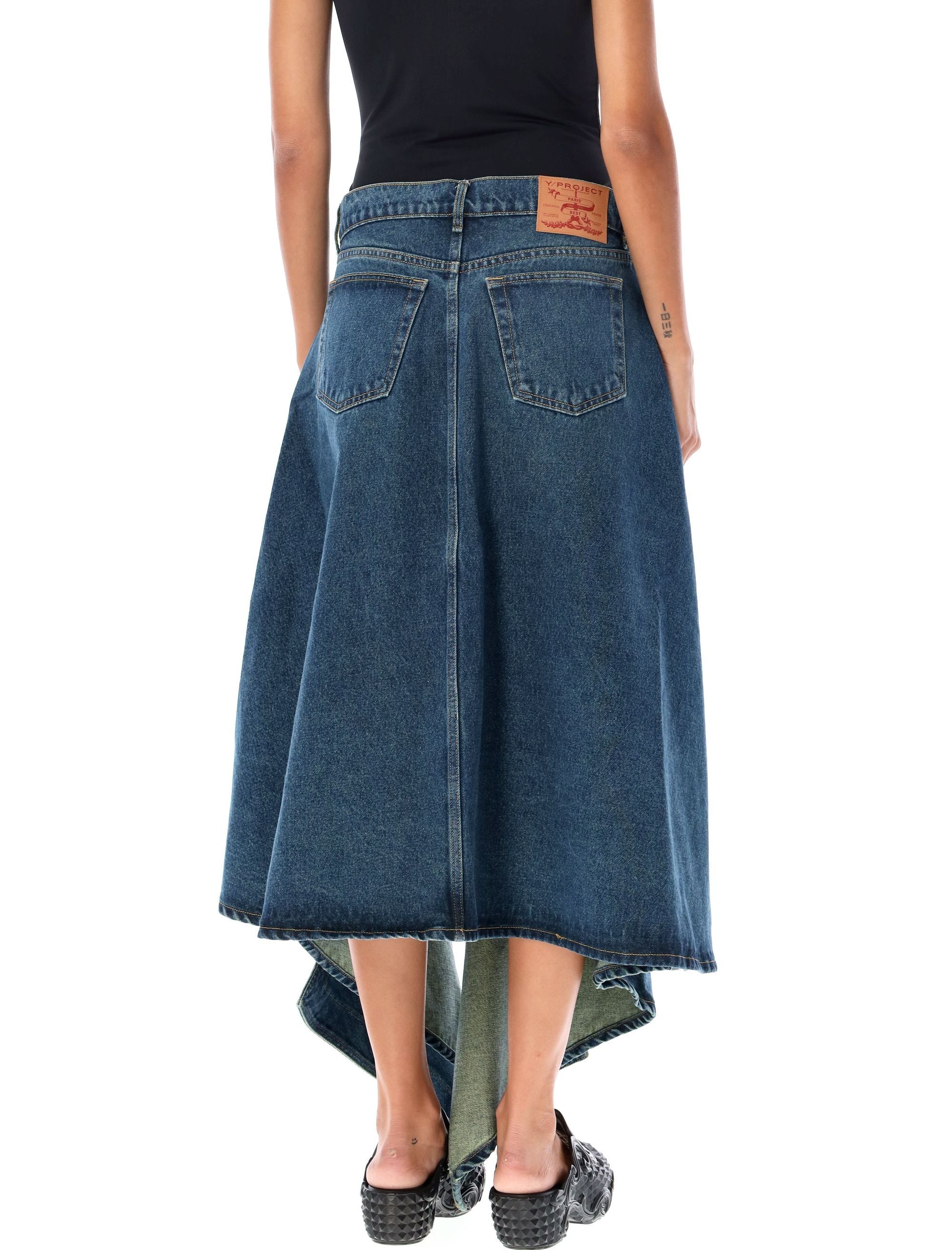 Y Project-OUTLET-SALE-Skirts BLAU-ARCHIVIST