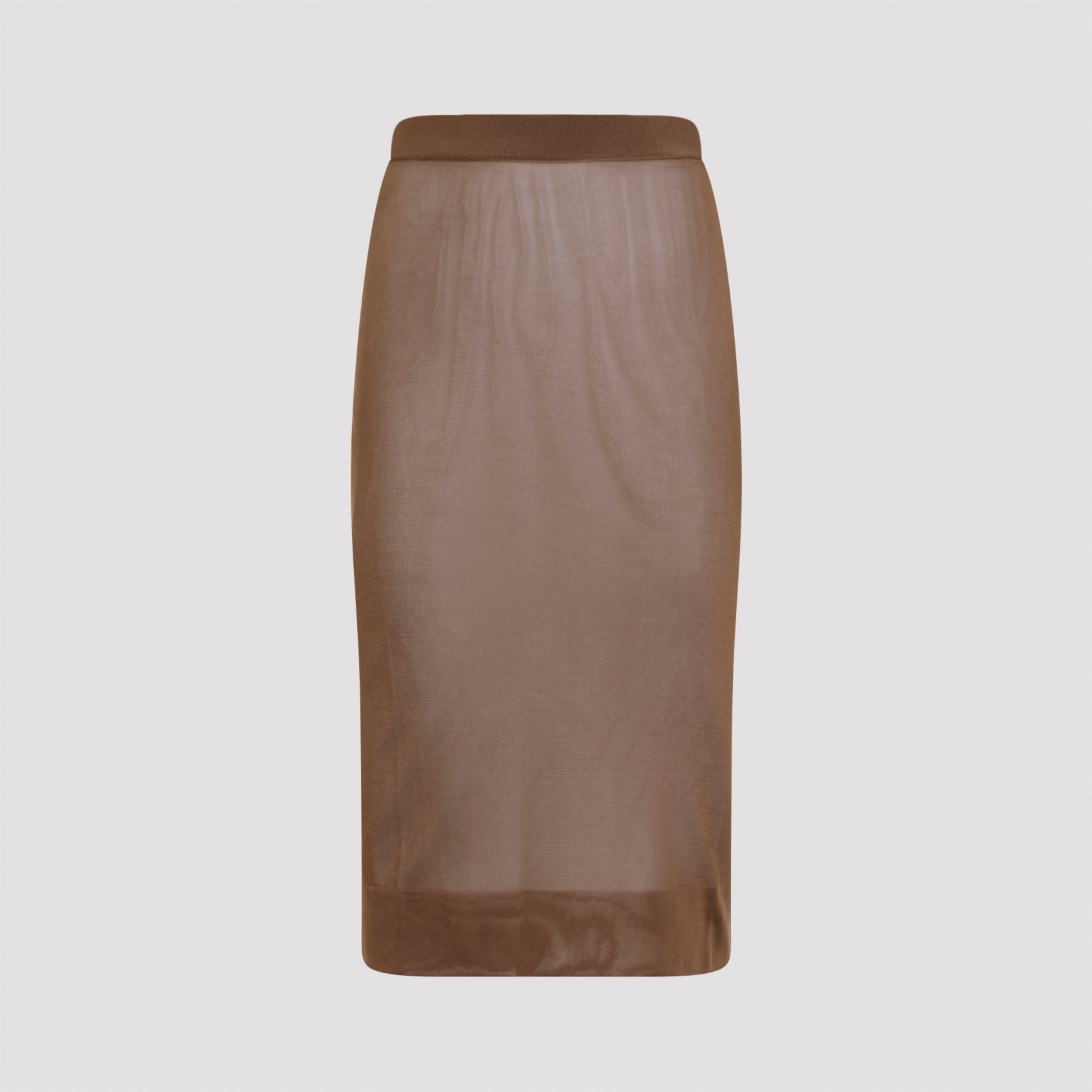 SAINT LAURENT-OUTLET-SALE-Skirts BRAUN-ARCHIVIST