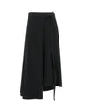 Alberto Aspesi-OUTLET-SALE-Skirts SCHWARZ-ARCHIVIST