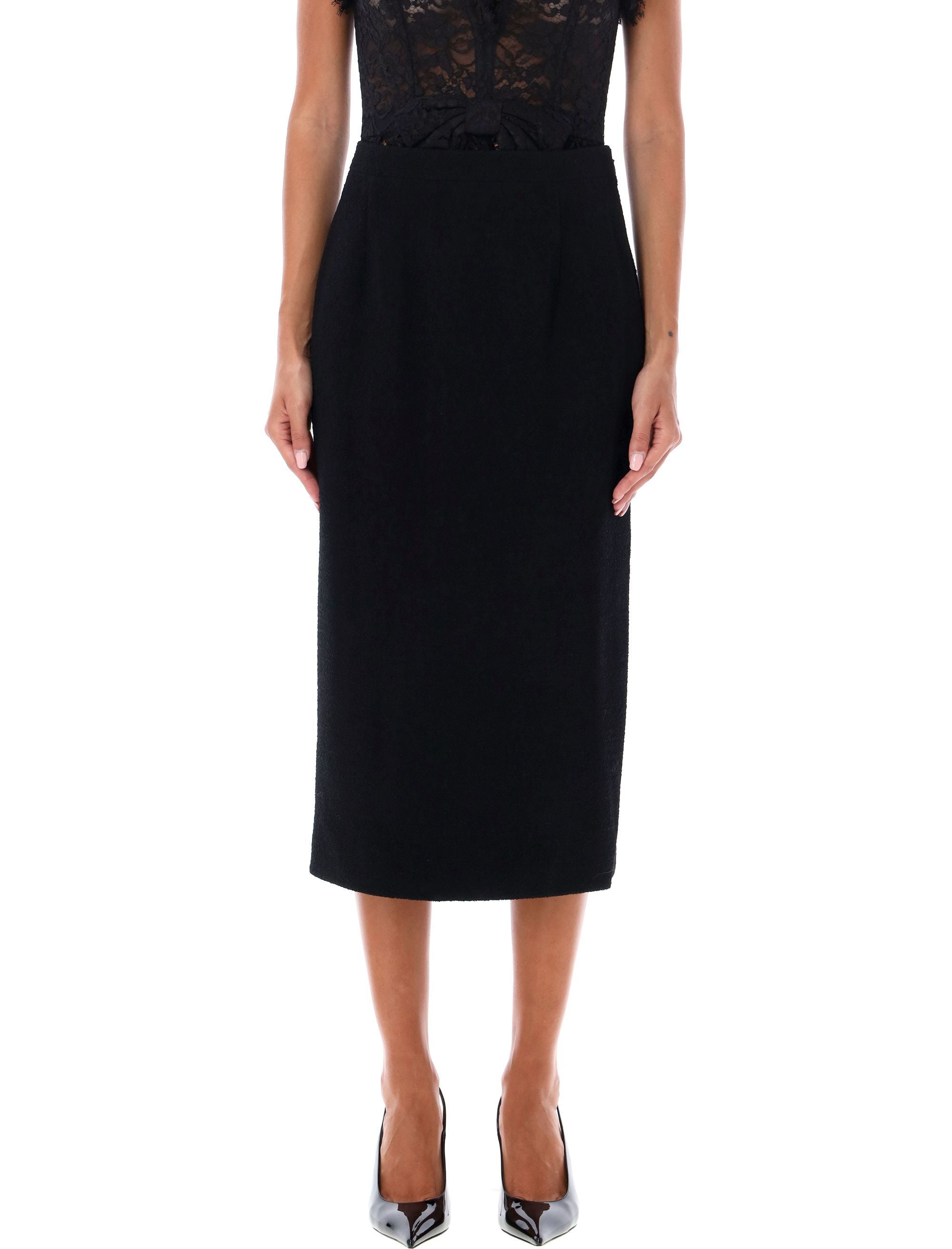 ALESSANDRA RICH-OUTLET-SALE-Skirts SCHWARZ-ARCHIVIST