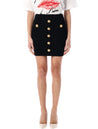 Balmain-OUTLET-SALE-Skirts SCHWARZ-ARCHIVIST