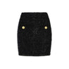 Balmain-OUTLET-SALE-Skirts SCHWARZ-ARCHIVIST
