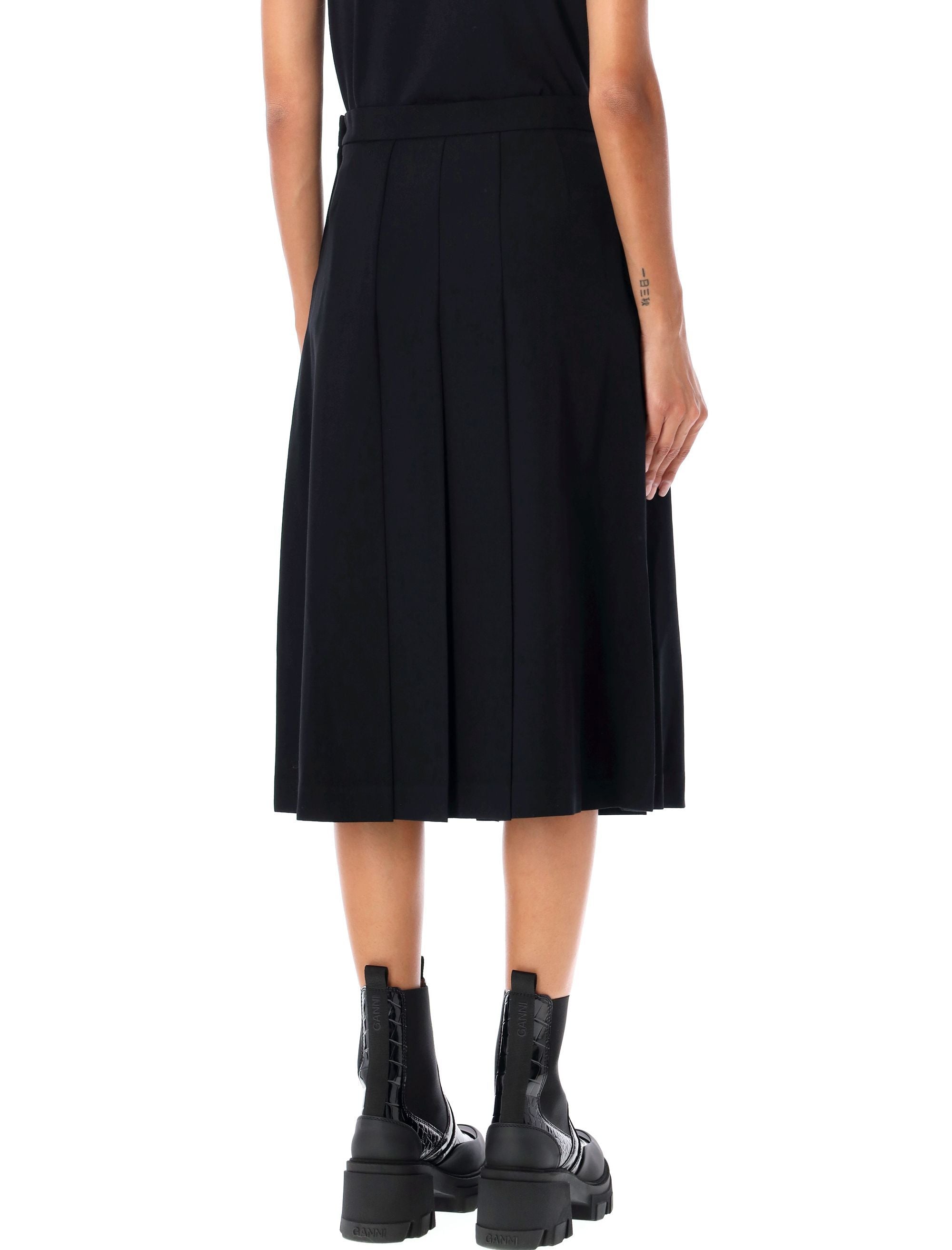 COMME DES GARÇONS-OUTLET-SALE-Skirts SCHWARZ-ARCHIVIST