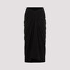 Dries Van Noten-OUTLET-SALE-Skirts SCHWARZ-ARCHIVIST