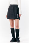 DUVETICA-OUTLET-SALE-Skirts SCHWARZ-ARCHIVIST