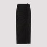 GANNI-OUTLET-SALE-Skirts SCHWARZ-ARCHIVIST