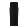 GANNI-OUTLET-SALE-Skirts SCHWARZ-ARCHIVIST