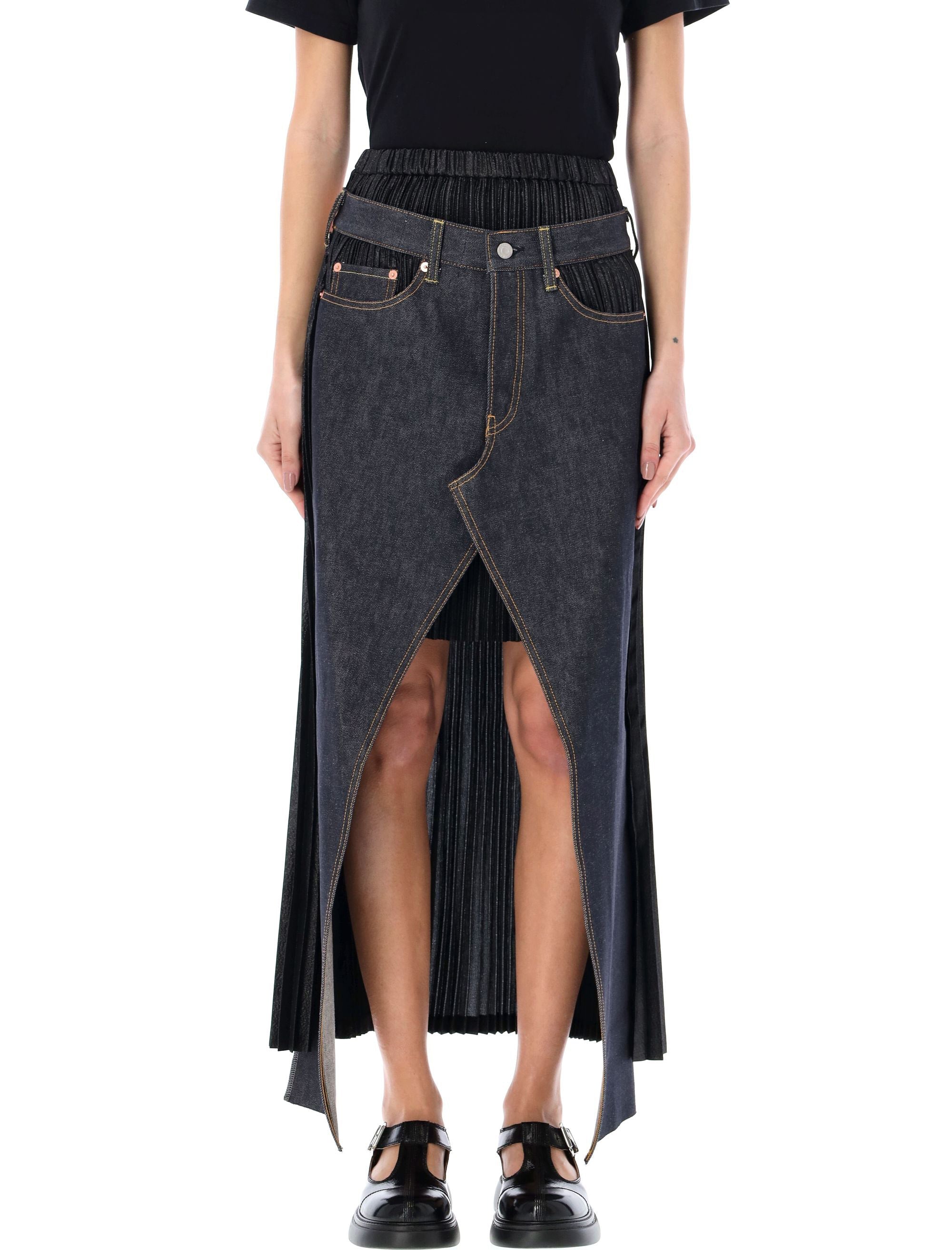 JUNYA WATANABE-OUTLET-SALE-Skirts SCHWARZ-ARCHIVIST