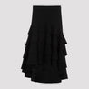 Moschino-OUTLET-SALE-Skirts SCHWARZ-ARCHIVIST