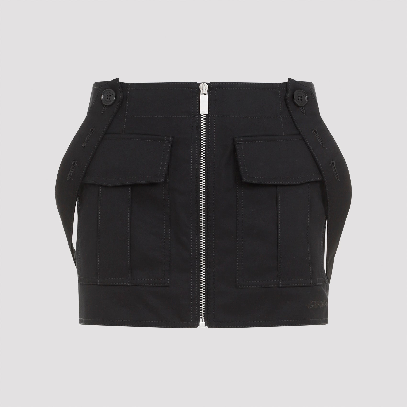 OFF-WHITE-OUTLET-SALE-Skirts SCHWARZ-ARCHIVIST