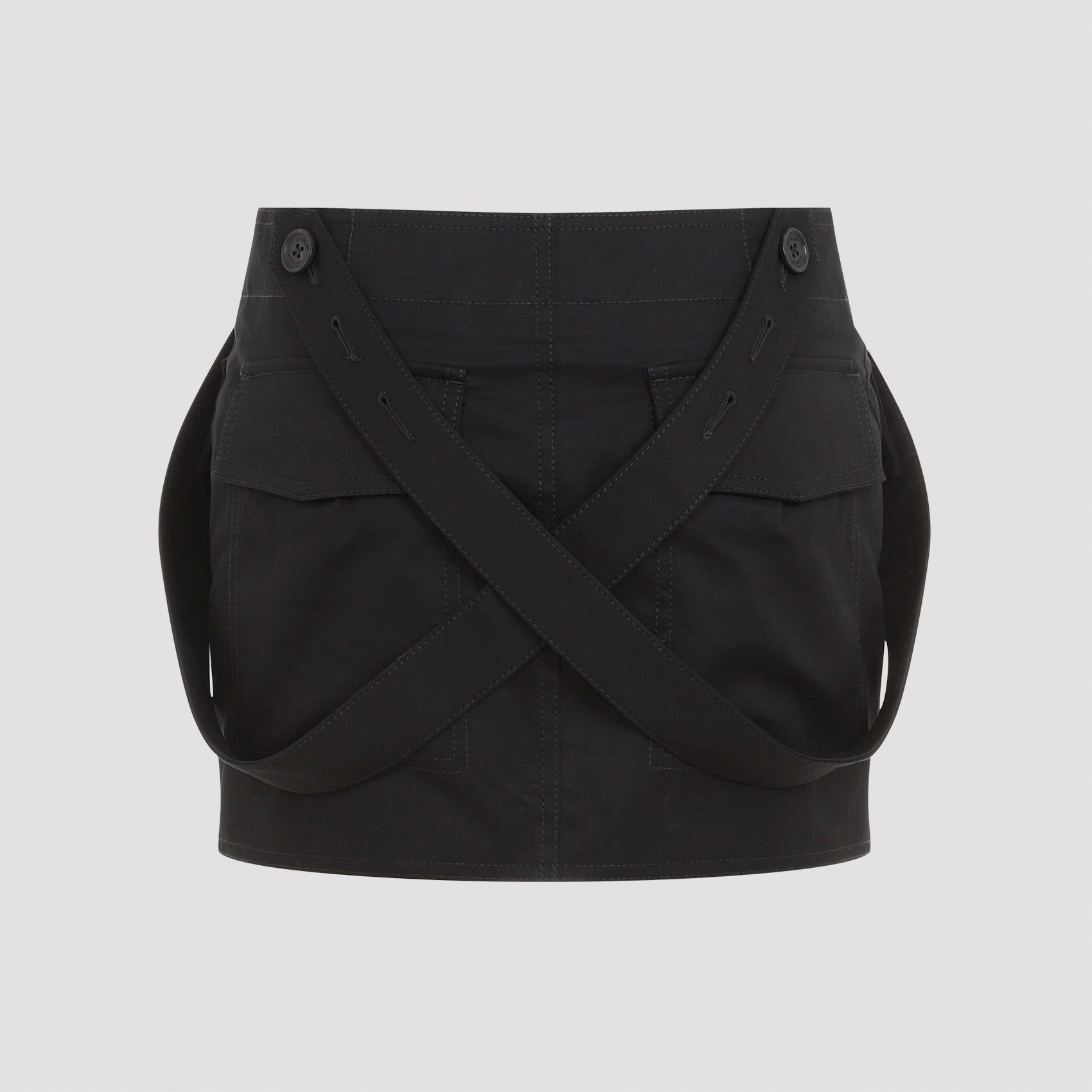 OFF-WHITE-OUTLET-SALE-Skirts SCHWARZ-ARCHIVIST