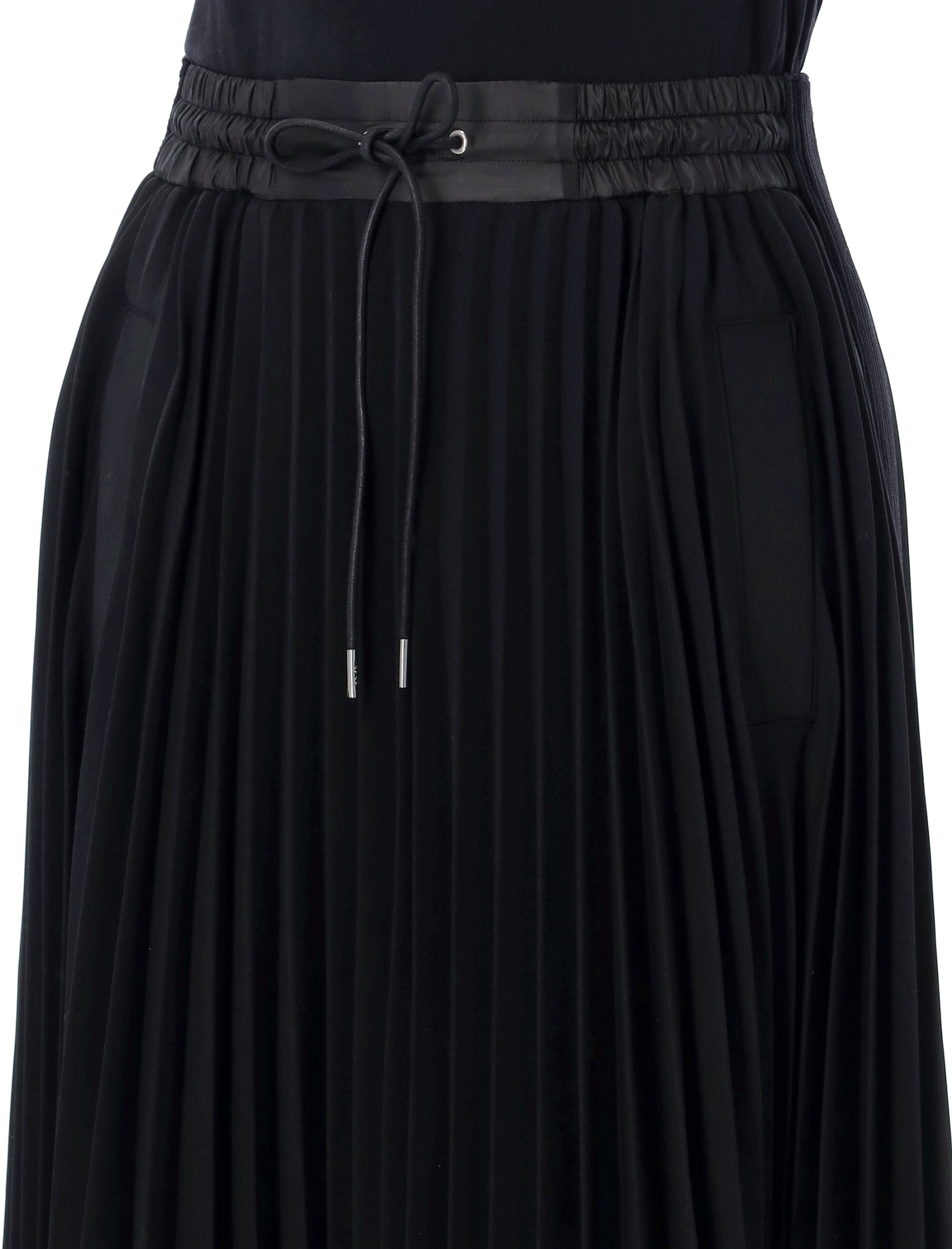 SACAI-OUTLET-SALE-Skirts SCHWARZ-ARCHIVIST